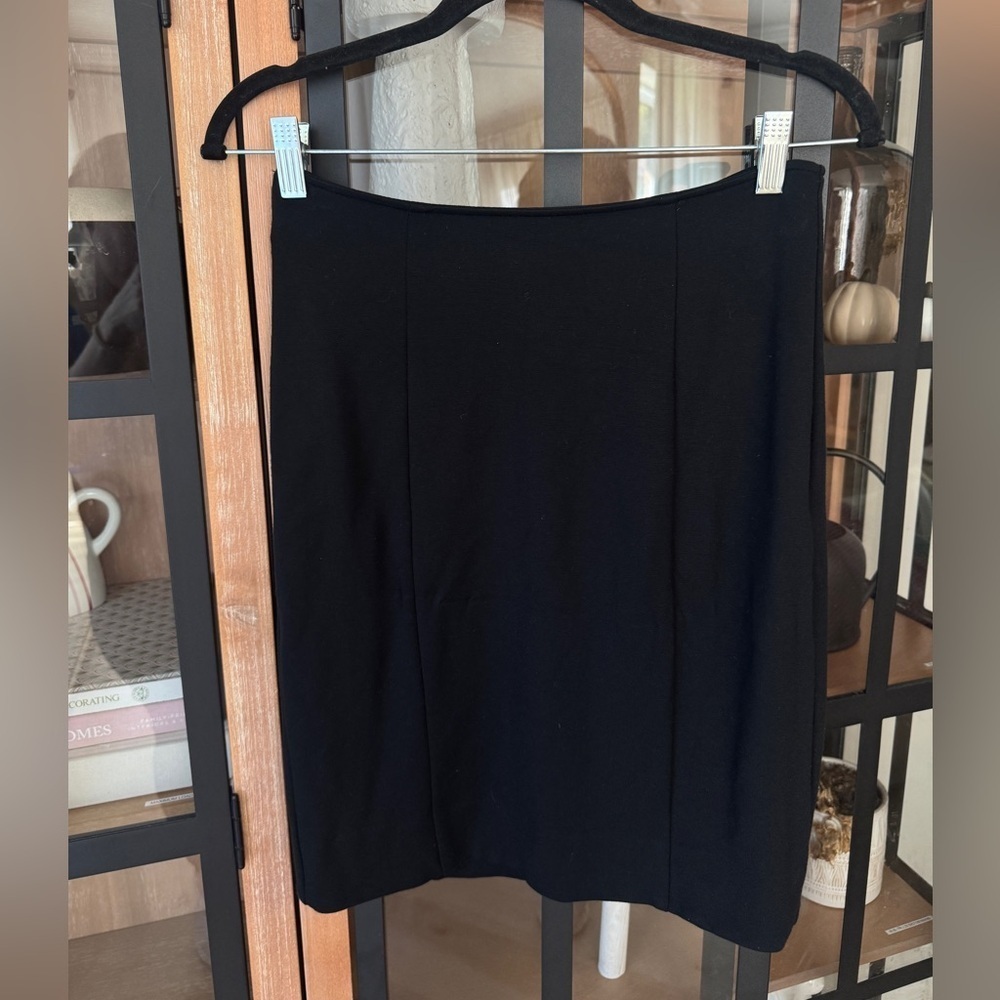 Alice + Olivia silk skirt pencil work neutral work wear
